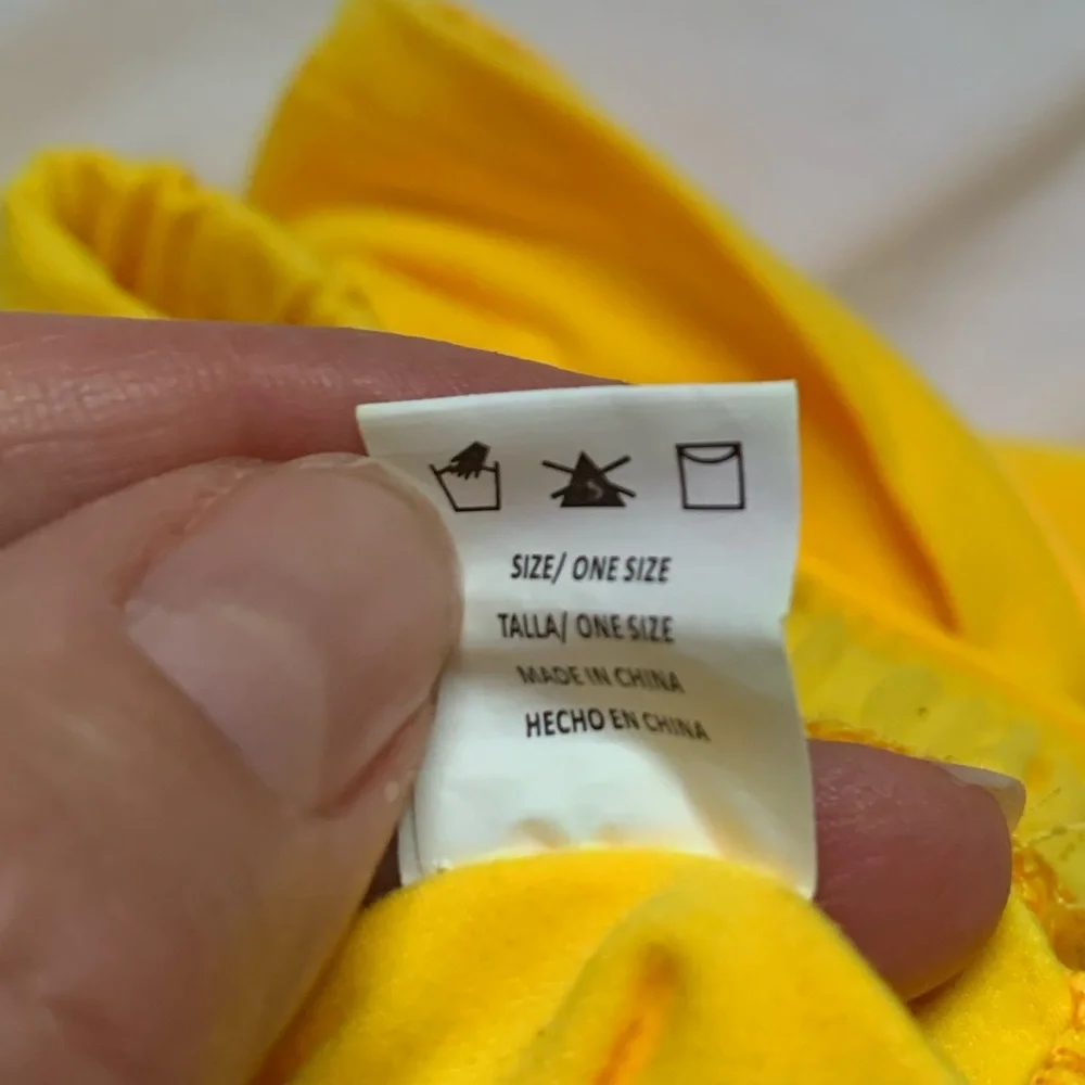 One size legging depot yellow leggings - worn once - super soft! - Picture 3 of 7